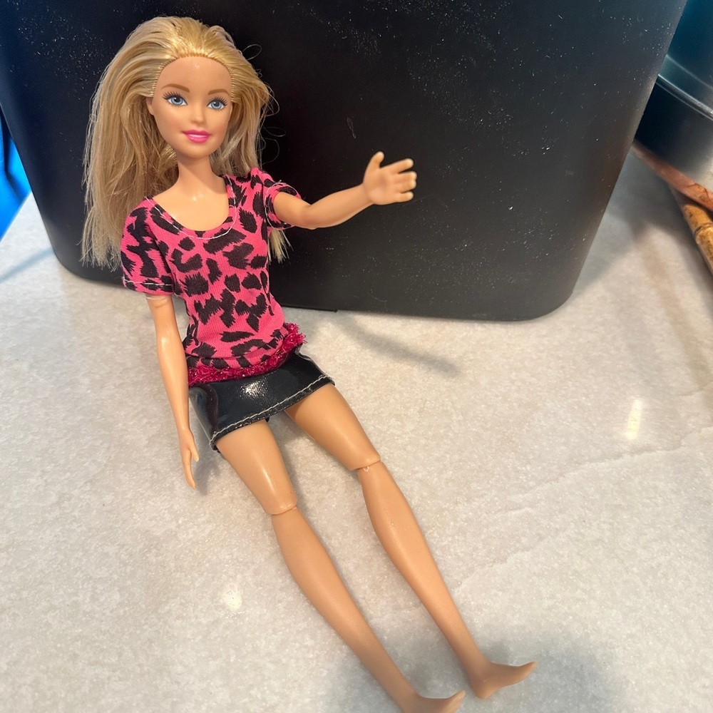 Blonde Barbie doll